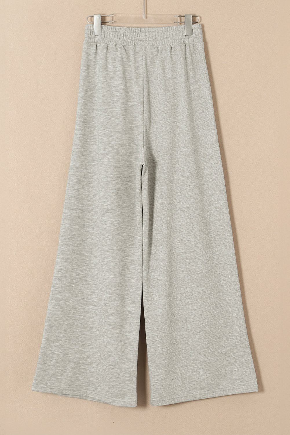 Burgundy Tied Elastic High Waist Pleated Detail Solid Sweatpants Pants & Culotte 81a896c5e8edce08