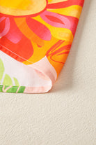 Beige Floral Print Shirred Detail Puff Sleeve Flowy Maxi Dress Maxi Dresses 8406a9c1c1f0316f