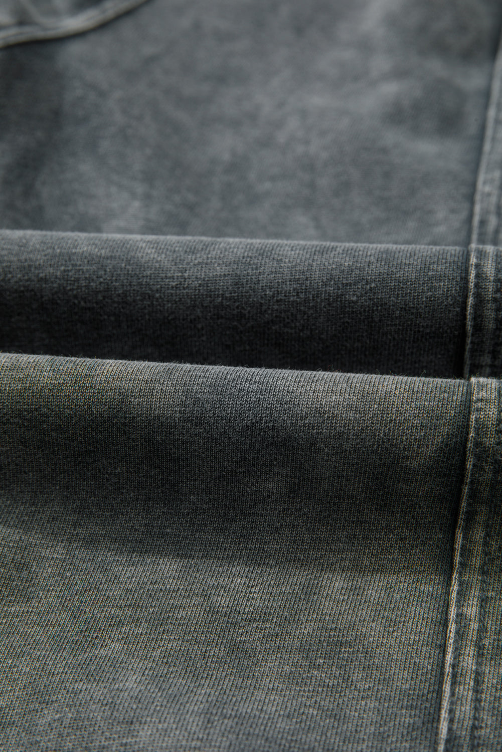 Medium Grey Mineral Wash Jogger Style High Waist Pants Pants 918447ae2ad8168d