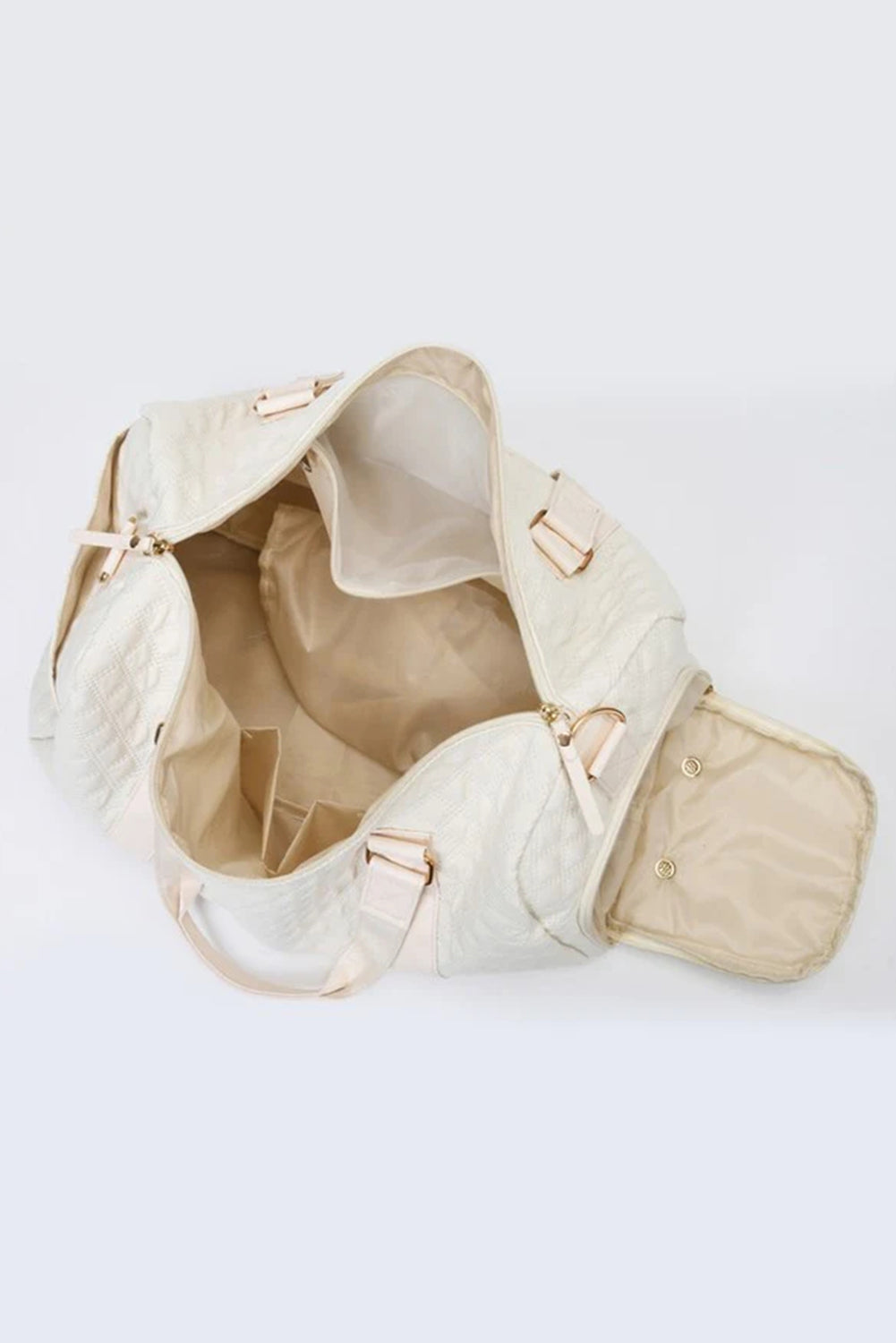 Black Plaid Large Capacity Travel Duffle Bag Bags 92ca45bf851a8332