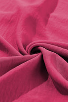 Black Notched Neck Batwing Sleeve Blouse Blouses 975db96c9e7d8956