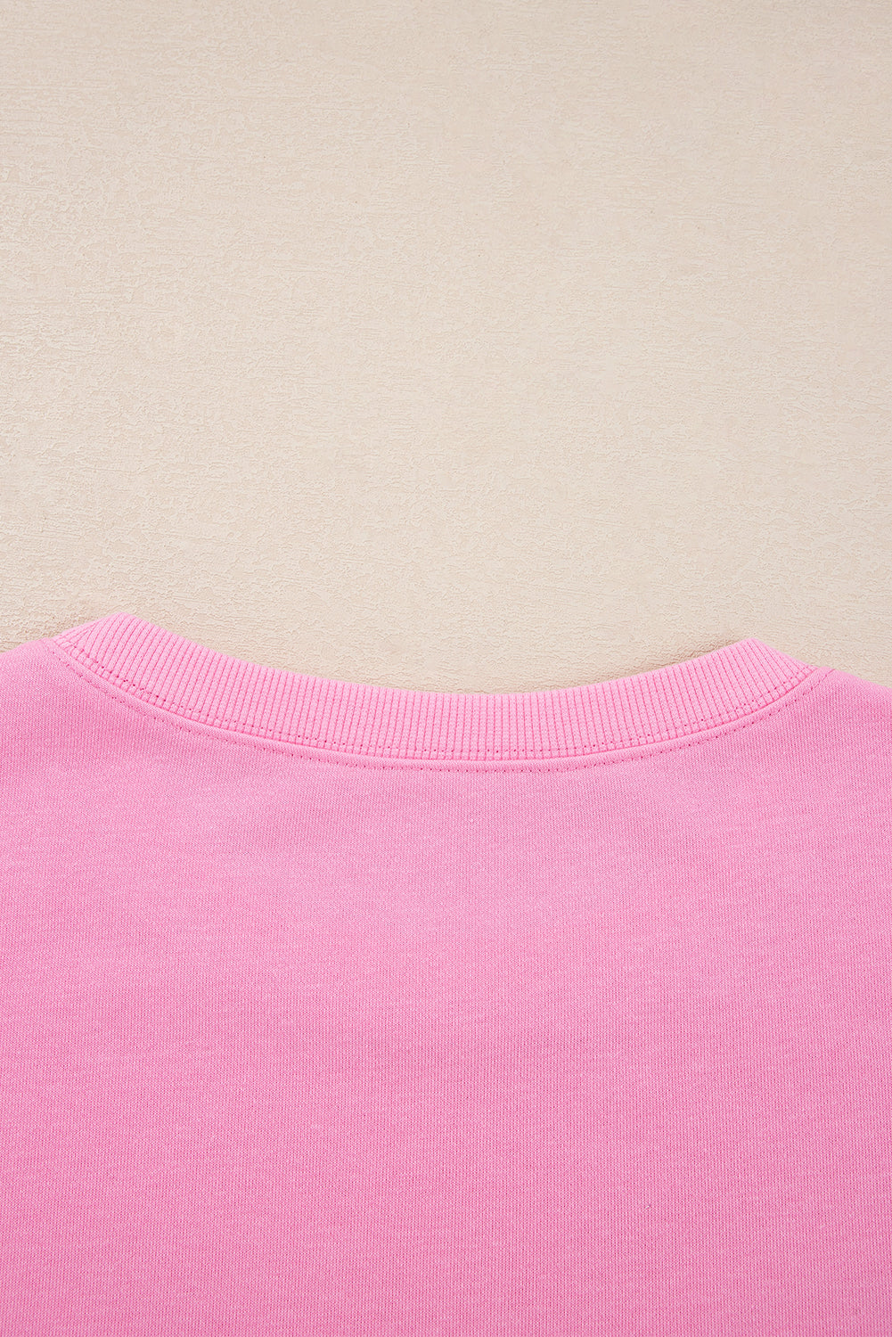 Pink Lace Bow Embroidered Dolman Sleeve Plus Size Sweatshirt Plus Size Tops 99109fb1d1664f50