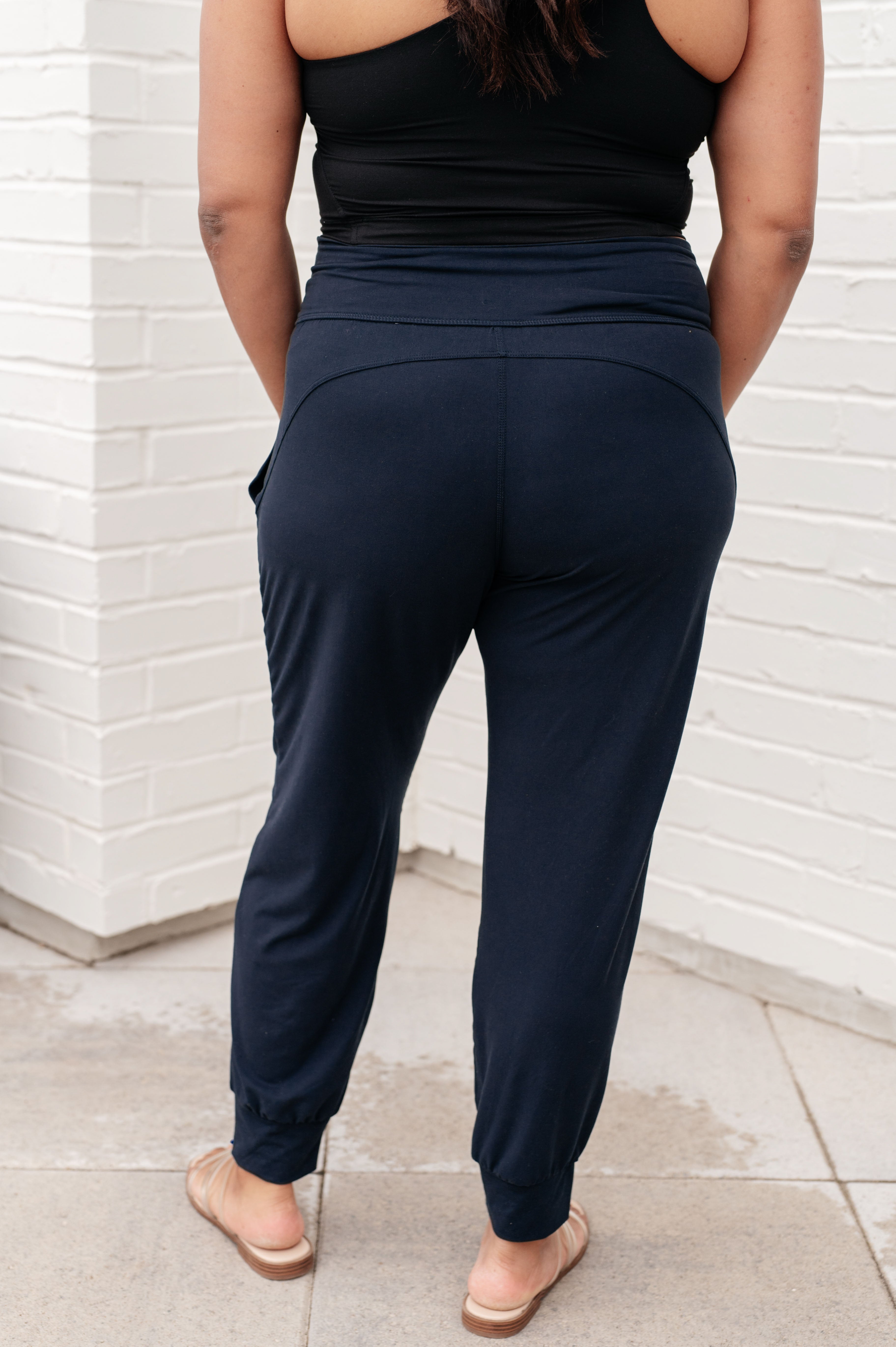 BeautybyShree Always Accelerating Joggers in Nocturnal Navy