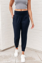 BeautybyShree Always Accelerating Joggers in Nocturnal Navy