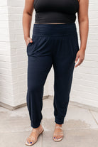 BeautybyShree Always Accelerating Joggers in Nocturnal Navy