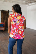 BeautybyShree Among The Flowers Floral Top