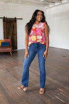 BeautybyShree Among The Flowers Floral Top