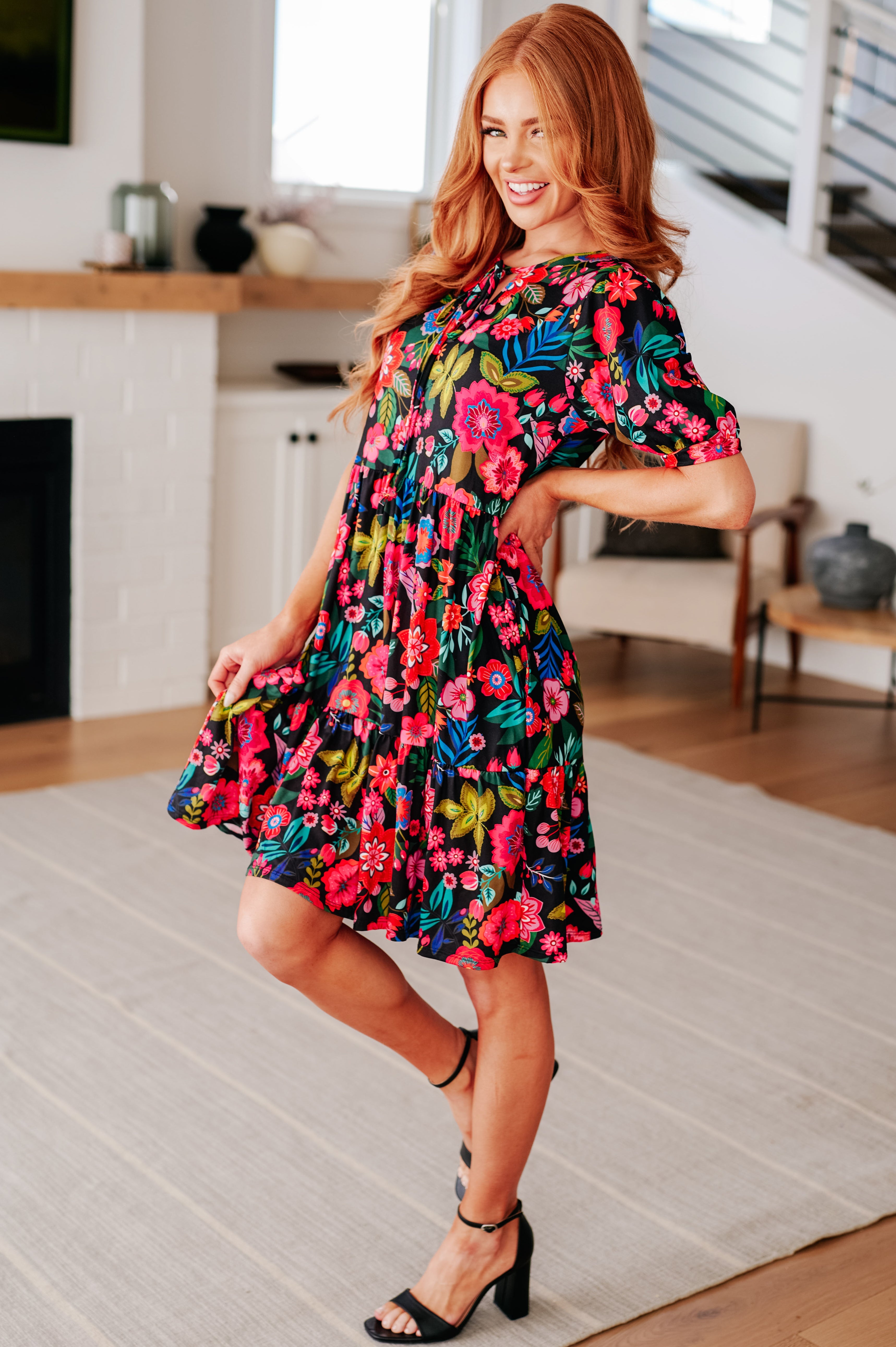 BeautybyShree Be Someone Floral Dress