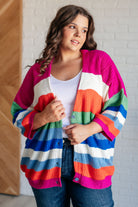 BeautybyShree Bold Flirt Button Down Cardigan