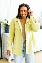 BeautybyShree Daydreams Shacket in Yellow