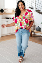 BeautybyShree Do It Anyways Floral Top