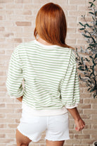 BeautybyShree Enrichment Time Striped Top