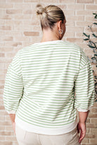 BeautybyShree Enrichment Time Striped Top