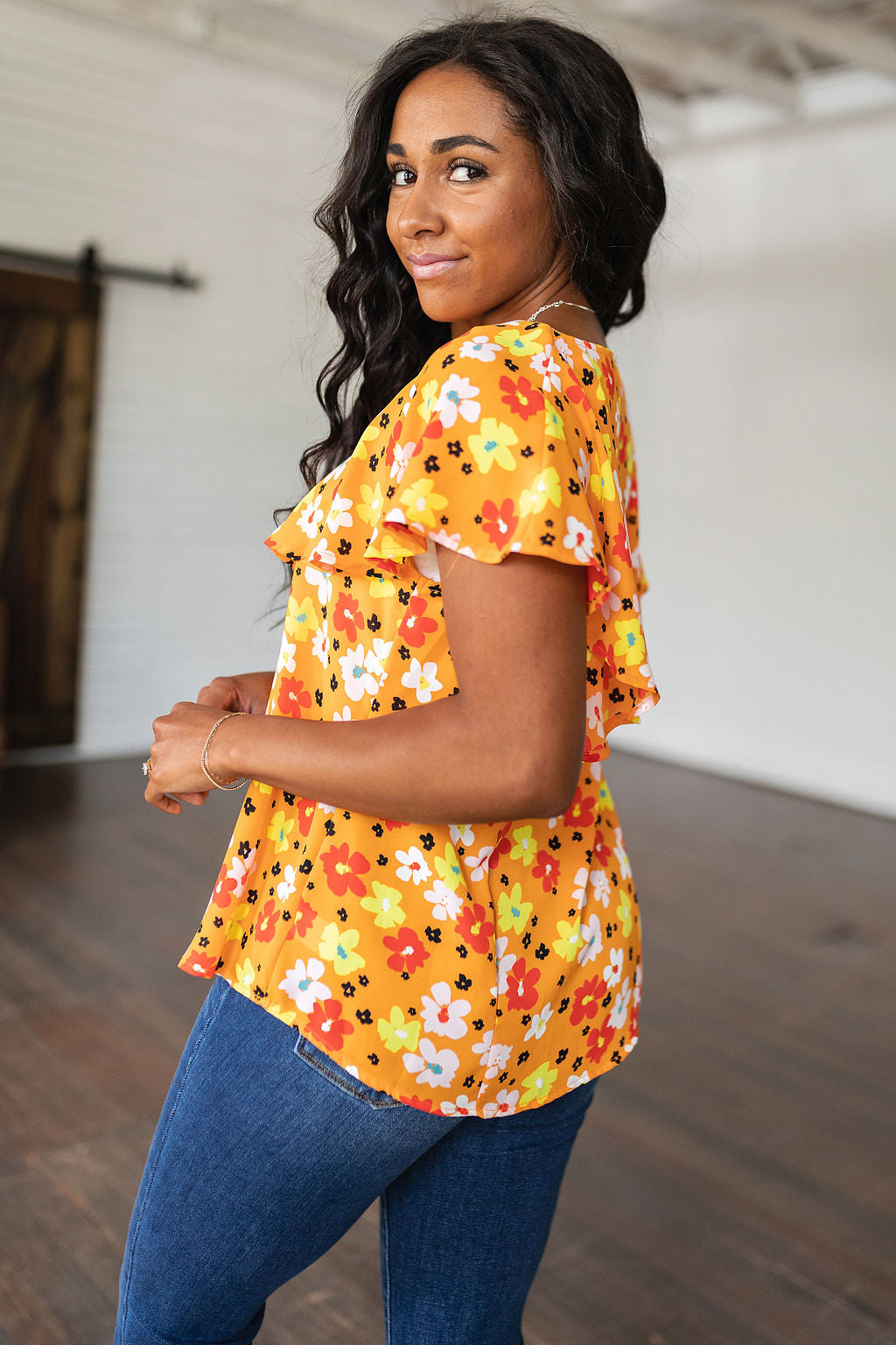 BeautybyShree Freshly Picked Floral Top