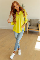 Lizzy Top in Neon Yellow