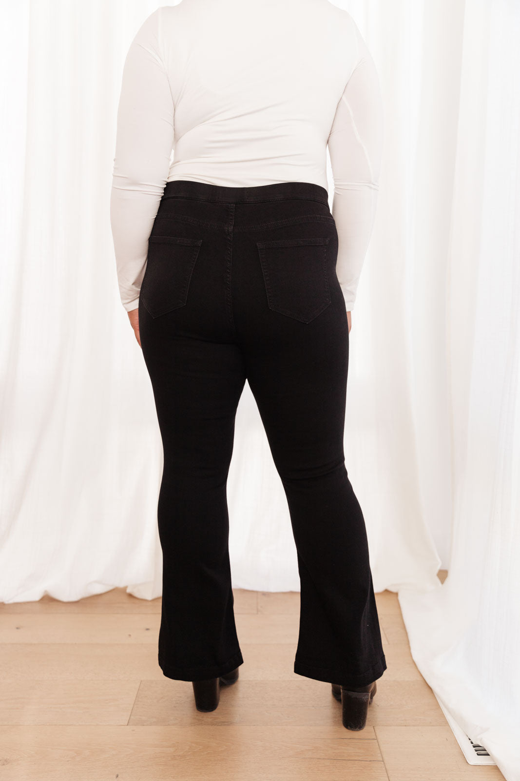 BeautybyShree Next Level Black Flare Jeans