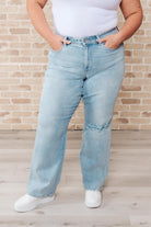 BeautybyShree Parker High Rise 90's Straight Jeans