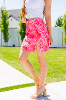 BeautybyShree Pink, Paisley, and Perfect Mini Skirt