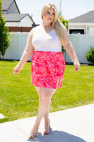 BeautybyShree Pink, Paisley, and Perfect Mini Skirt