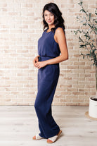 BeautybyShree Rest Day Straight Leg Jumpsuit