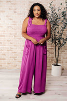 BeautybyShree Social Graces Wide Leg Jumpsuit