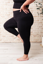 BeautybyShree Somewhere to Start Leggings in Black