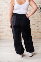 BeautybyShree Step Up Joggers in Black