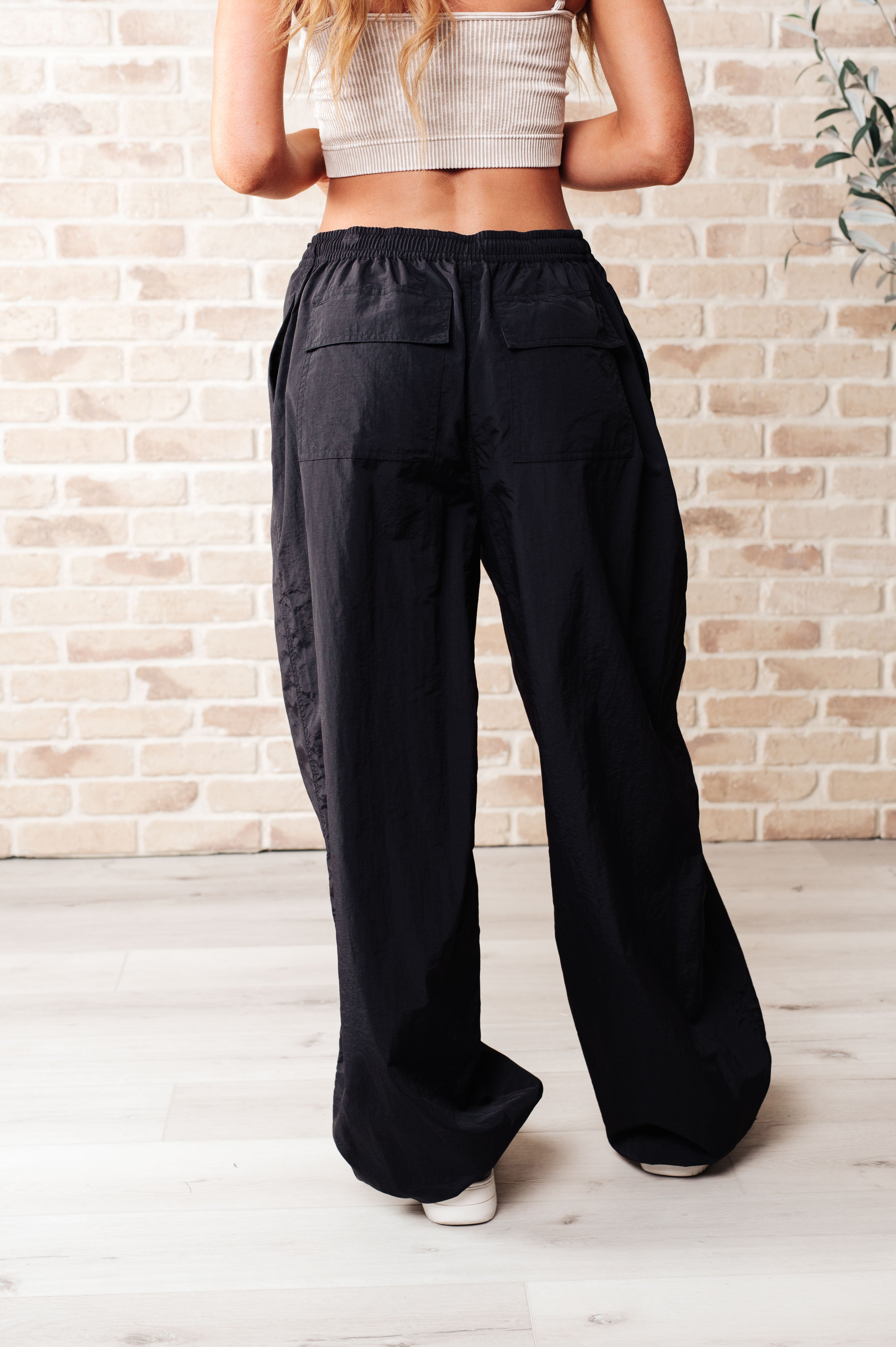 BeautybyShree Step Up Joggers in Black