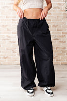 BeautybyShree Step Up Joggers in Black