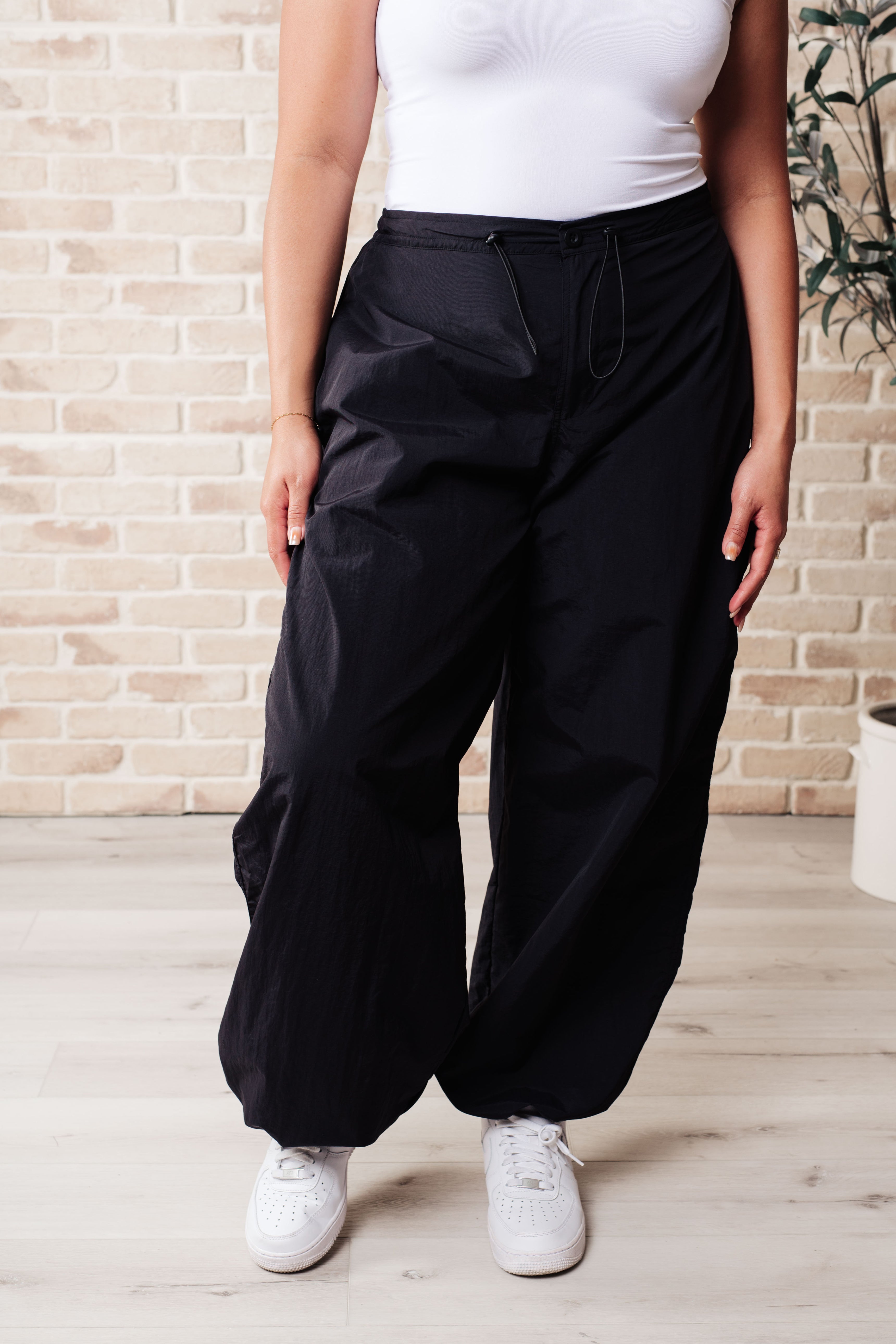 BeautybyShree Step Up Joggers in Black