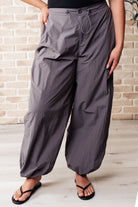 BeautybyShree Step Up Joggers in Grey