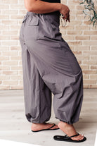 BeautybyShree Step Up Joggers in Grey