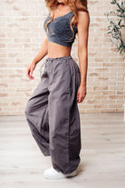 BeautybyShree Step Up Joggers in Grey