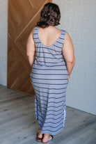 BeautybyShree Still Got It Sleeveless Maxi In Gray