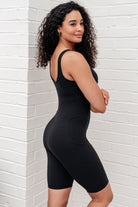 BeautybyShree Sun Salutations Body Suit in Black