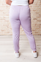 BeautybyShree Tommy Two Tone Waffle Joggers Purple