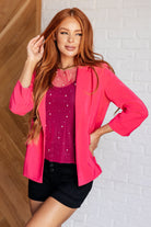 BeautybyShree Vigilante Stuff Blazer in Hot Pink