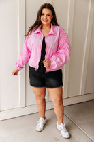 BeautybyShree Weak in the Knees Windbreaker