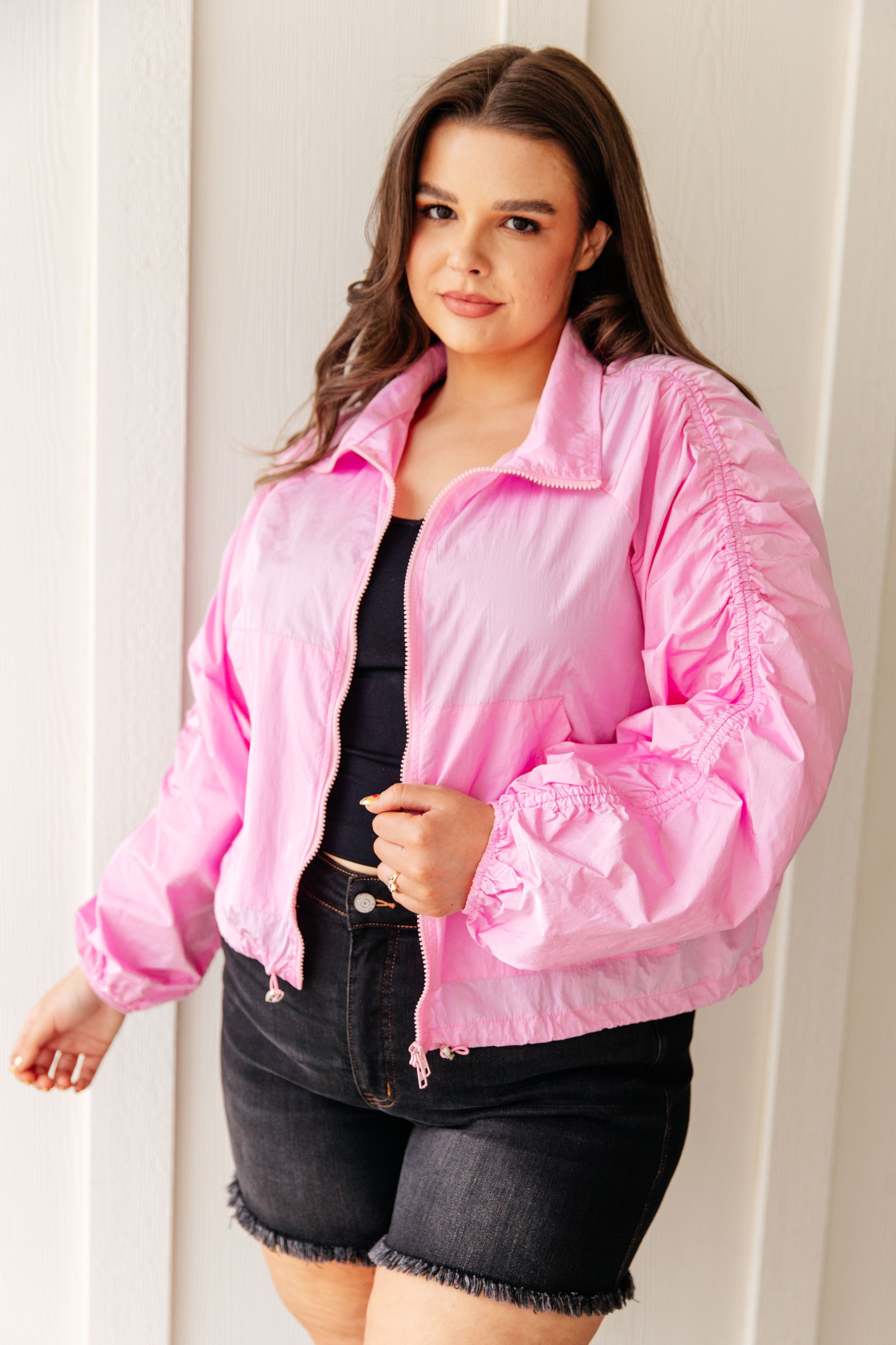 BeautybyShree Weak in the Knees Windbreaker