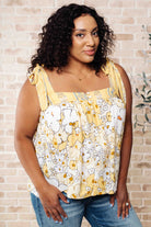 BeautybyShree What's Happening Here Floral Tank