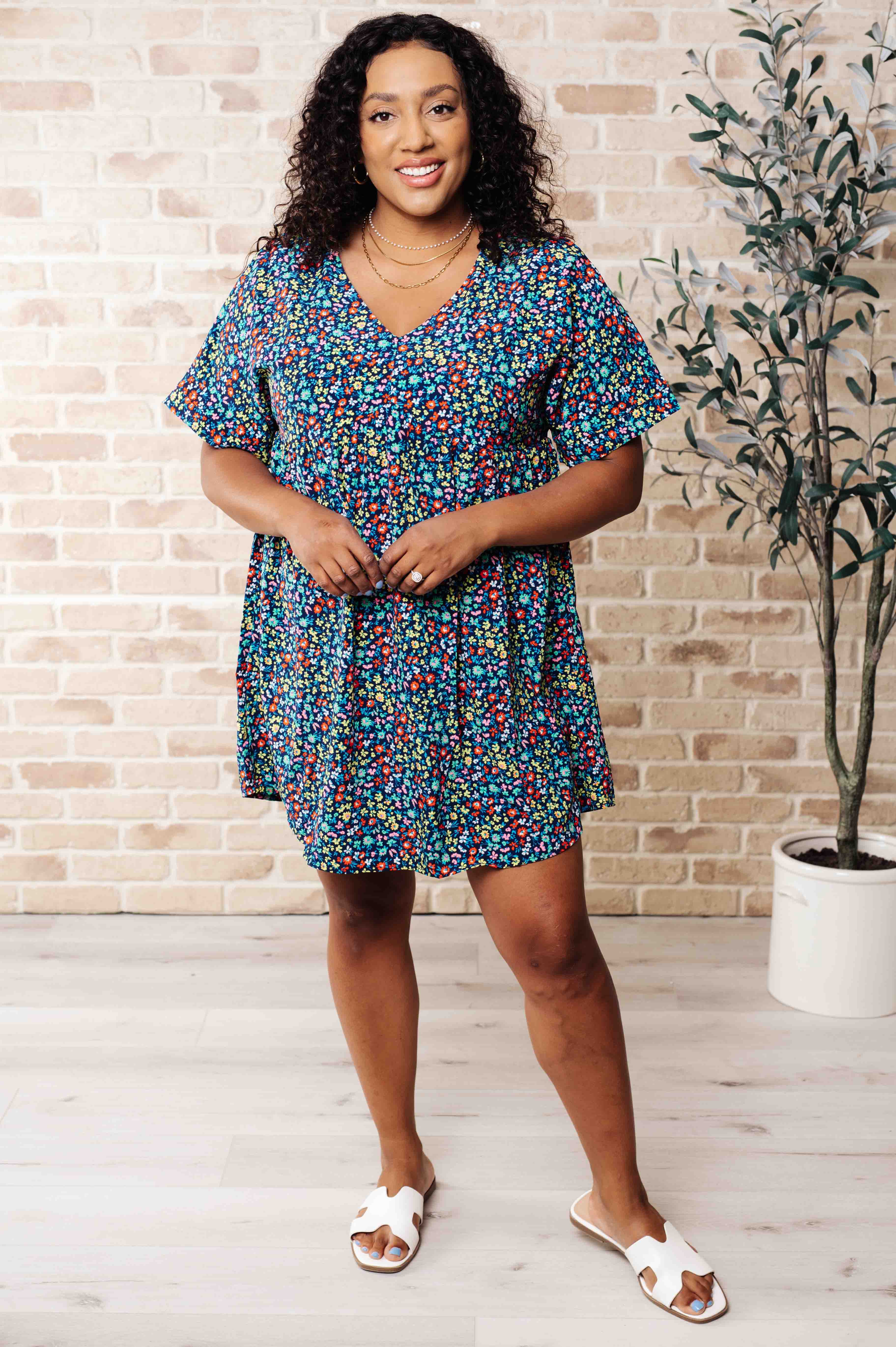 BeautybyShree What's the Hurry About? Floral Dress