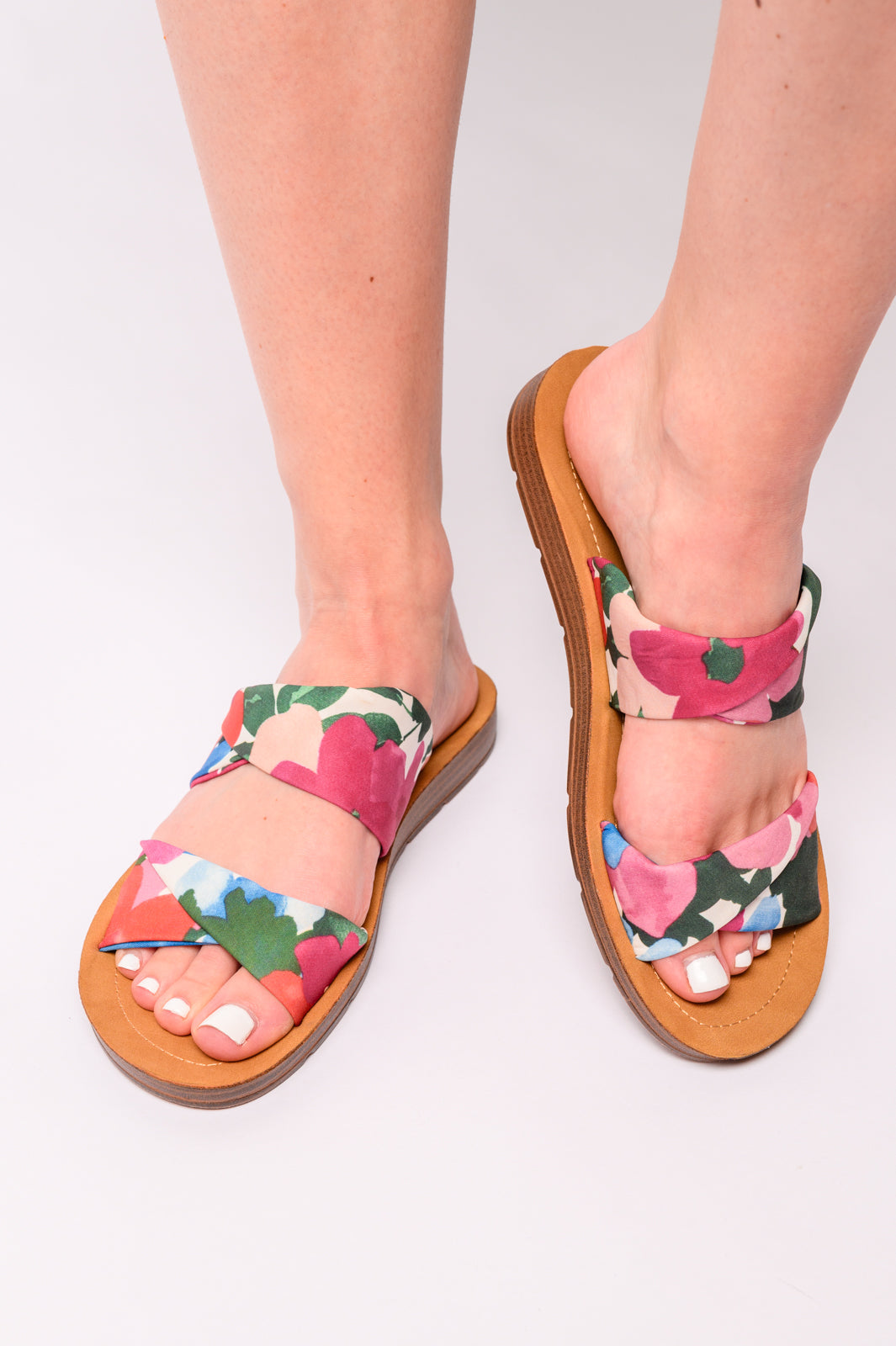 BeautybyShree With a Twist Sandal in Flowers