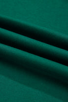 Evergreen Varsity Stripe Detail Drop Shoulder Pullover Mini Skort Set Two Piece Shorts Sets a10704221f38c90f