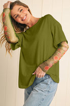 Black Floral Mesh Sleeve Fake Two-Piece Top Long Sleeve Tops a4e015493d56e1dc