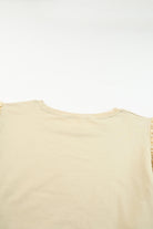 Gray Plus Size Flutter Sleeve Top Plus Size Tops a8982efe700a85b1