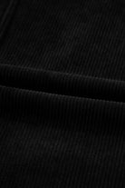 Beige Corduroy Exposed Seam Sleeveless Mini Dress Short Dresses a89cdda3b798c729