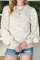 Beige Knitted Casual Long Sleeve Pullover Sweater Sweaters b3a0efea0aacf859