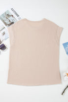 Carbon Grey Twisted Ribbed Textured Plain T Shirt T Shirts b754b03be265cdc0