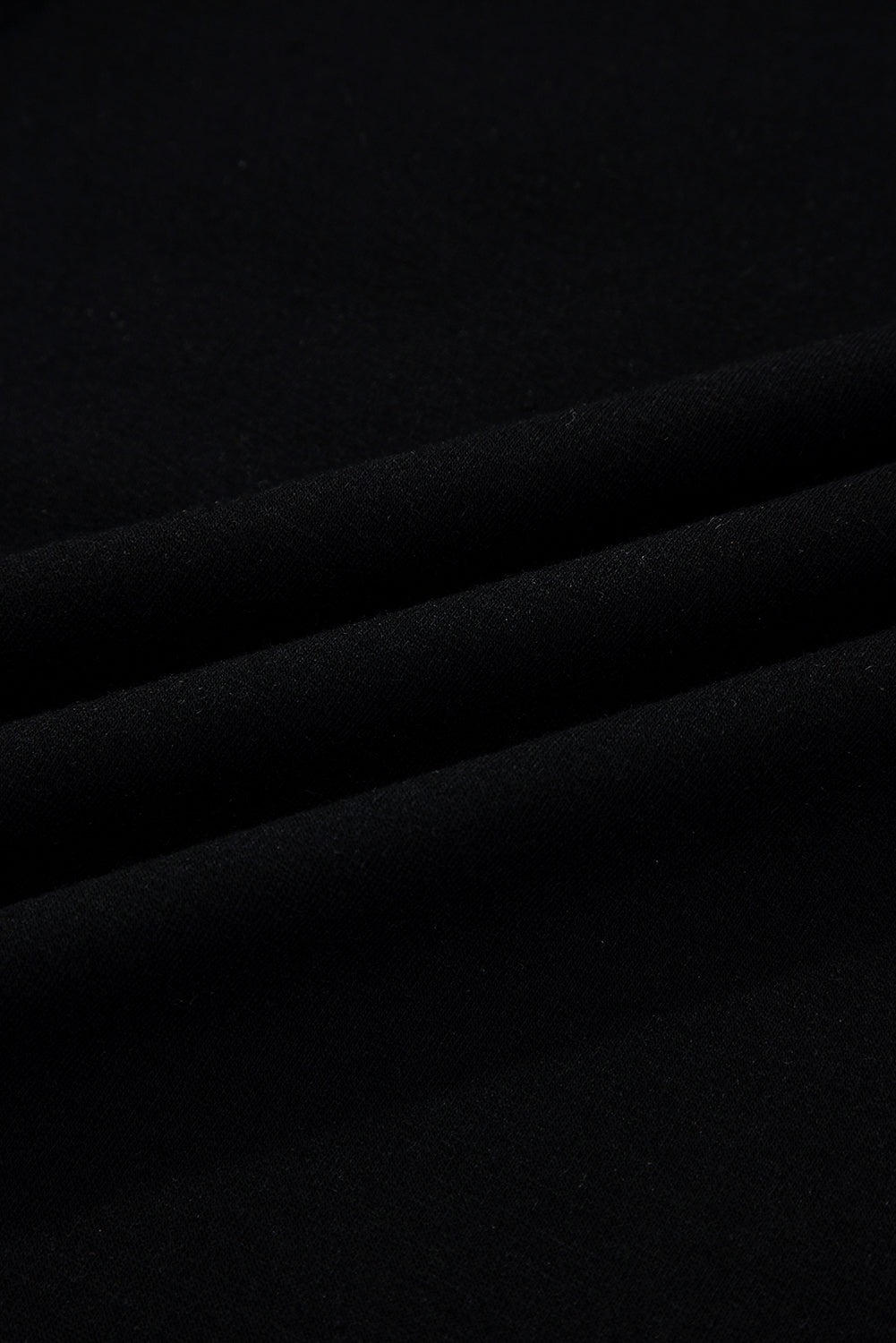 Black Scallop Trim Colorblock Long Sleeve Collared Top Long Sleeve Tops bd124341b0dc4ea3