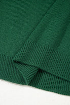 Evergreen Plain Raglan Sleeve Crew Neck Sweater Sweaters bdd17f4090a44312